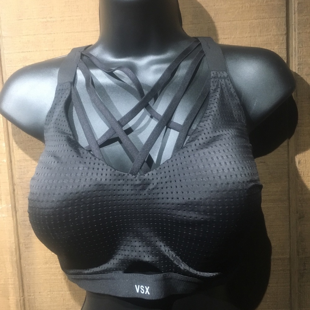SOLD! VSX Sexy Strappy Sports Bra 36DD